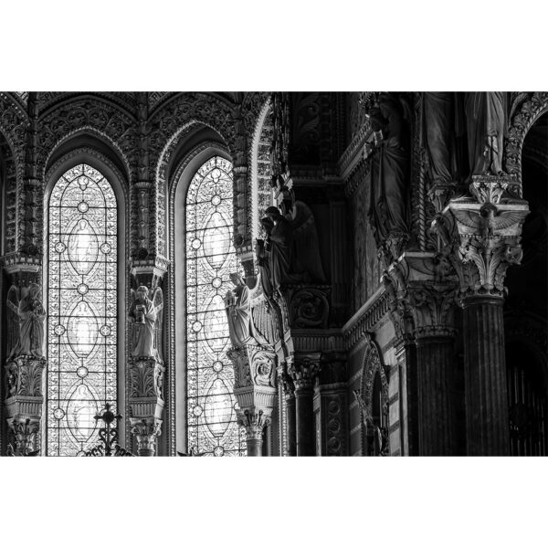 interieur de la basilique de Lyon